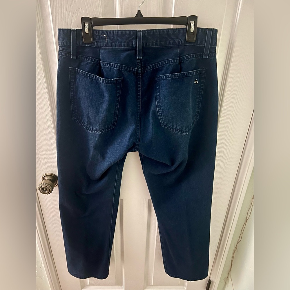 rag & bone Men's Indigo Wash, 100% Cotton, Size 36 Jeans - Picture 4 of 10